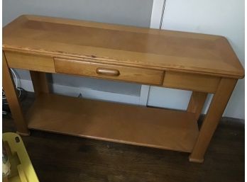 Wood Console