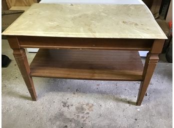 Marble Top Petite Coffee Table