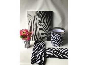 Zebra Decor Lot