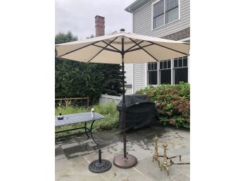 Sunbrella Patio Umbrella With Stands