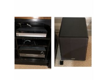 Media Receivers  And Velodyne Subwoofer