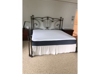 Greek Lyre Inspired Chelsea King Size Bed Frame