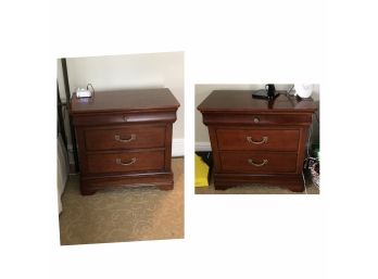 Pair Of Drexel Heritage Nightstands