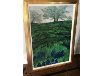 Blue Bonnets With COA