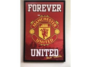 Manchester United Soccer Poster