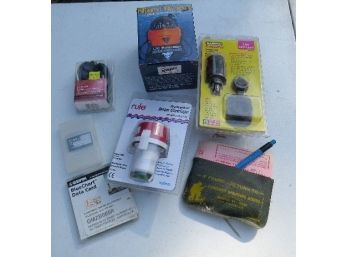 Misc. Boating Lot - Parts, Electronic Chart Chips, Etc.