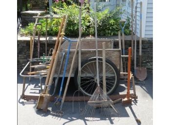 Yard Tools By The Cart Full, Take As Many Or As Little As You Want (Cart Not Included)