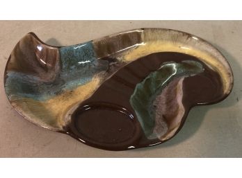 Multi Colored Jazz Trumpet Styled Ashtray