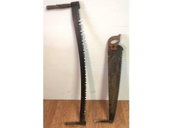 Two Person Hand Saw LOT