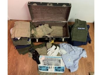 United States Air Force 1960s 1970s Uniform Lot With Signed Squadron Photo & More!