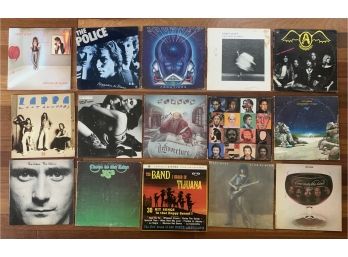 Lot Of 15 Vinyl Records Including Journey. Aerosmith, Scorpions & More! #4