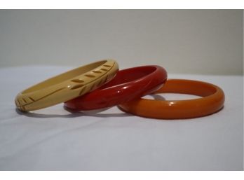 3 Bakelite Bangles