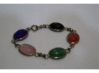 Scarab Gold Tone Bracelet