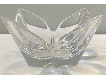 Stunning Orrefors Crystal Flower Bowl