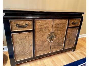 Chin Hua Collection Burl Wood Buffet Or Credenza By Raymond Sobota For Century Furniture