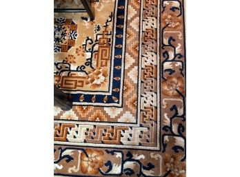 Karastan Cathay Medallion #727 Wool Rug- Chinese Peking Design