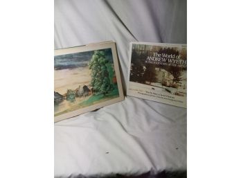 2 Art Books, Andrew Wyeth, Albrecht Durer