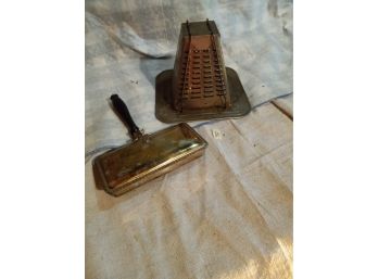 Antique Toaster, Hand Sweeper