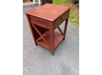 Wood Side Table