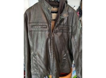 Mens Sanoma Leather Jacket