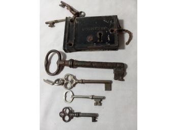 Sargent Door Lock With Key,,,,4 Other Keys