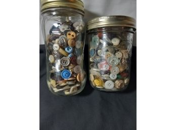 Two Jars Of Buttons