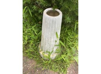 Cast Concrete  Bird Bath Stand Only