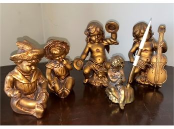 Hand Painted Cherubs,  Putti &  More