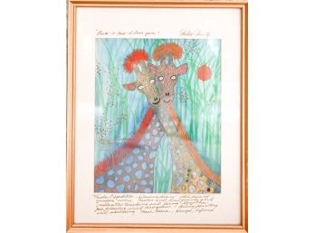 Signed & Dedicated Betsey Burhans-fowler Illustration