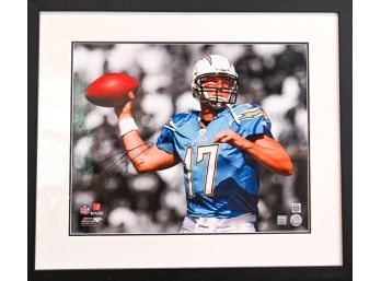 Autographed Philip Rivers Los Angeles Chargers Poster