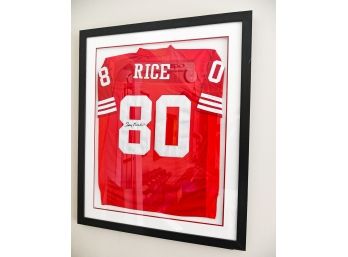 Autographed Jerry Rice San Francisco 49ers Jersey