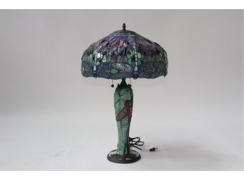 Tiffany Style Dragonfly Lamp