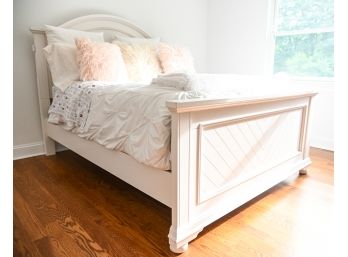 White Painted Queen Bed Frame