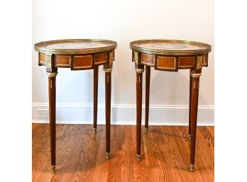 Pair Of Neoclassical Accent Tables