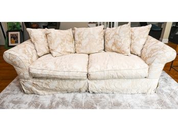 Beige & Ivory Sofa