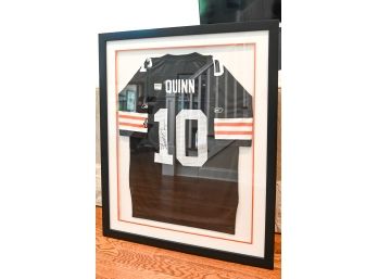 Autographed Brady Quinn Cleveland Browns Football Jersey