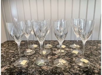 Set Of Twelve New Lenox 'Firelight' Goblets, $480 Retail