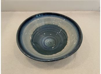 Beautiful Studio Made Ombre Glazed Pottery Bowl