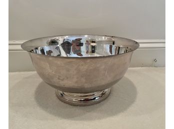 Large 12' Gorham Silver Plated Revere Bowl