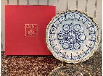 Spode Bone China Seder Plate With Presentation Box