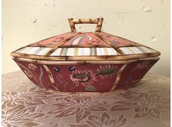 Tracy Porter Artesian Road Oval Covered Casserole