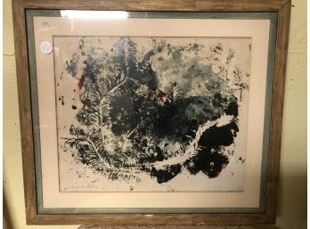 1964 Framed Signed Ink