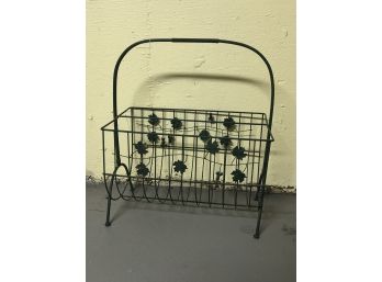 Iron Magazine Rack