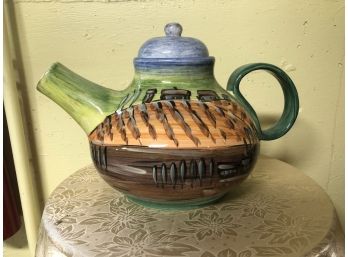 Large Tea Pot Made In Italy