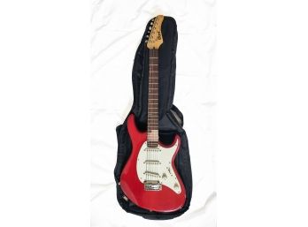 Cort Electric Guitar - Strat Copy - Red Color. Manufactured In Indonesia. GREAT Condition