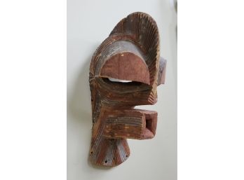 Primitive Antique African Tribal Mask, Possibly Dogon - 18'