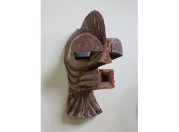 Primitive Antique African Tribal Mask, Possibly Dogon - 22'