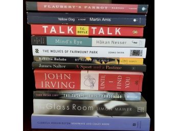 Lot Of (11) Fiction Books - International Flair!