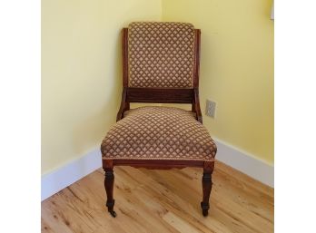 Vintage Upholstered Dining / Desk / Accent Chair
