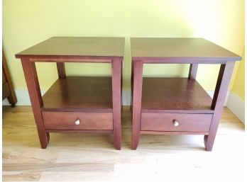 Pair Of Side Tables / Nightstands (2 Of 2 Pairs Available)